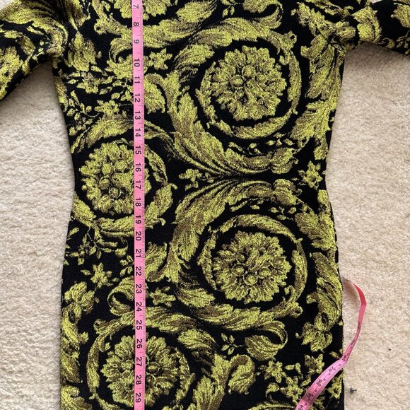 Versace Dress, IT42, Black and Gold - Picture 9 of 9